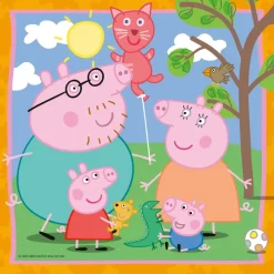 Ravensburger - Legpuzzel - Familie en Vrienden van Peppa Pig - 3x49 stukjes