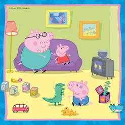 Ravensburger - Legpuzzel - Familie en Vrienden van Peppa Pig - 3x49 stukjes
