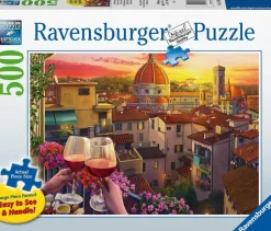Ravensburger - Legpuzzel - Wijn Drinken op het Terras - 500XL stukjes