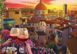 Ravensburger - Legpuzzel - Wijn Drinken op het Terras - 500XL stukjes