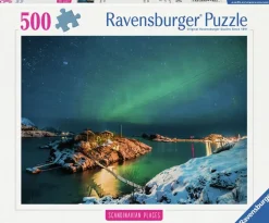 Ravensburger - Legpuzzel - Noorderlicht Bij Bergsfjord - 500 stukjes
