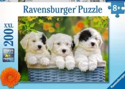 Ravensburger - Legpuzzel - Schattige Puppies - 200 stukjes
