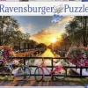 Ravensburger - Legpuzzel - Fietsen in Amsterdam - 1000 stukjes