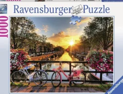 Ravensburger - Legpuzzel - Fietsen in Amsterdam - 1000 stukjes