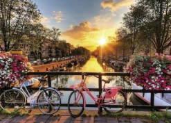 Ravensburger - Legpuzzel - Fietsen in Amsterdam - 1000 stukjes