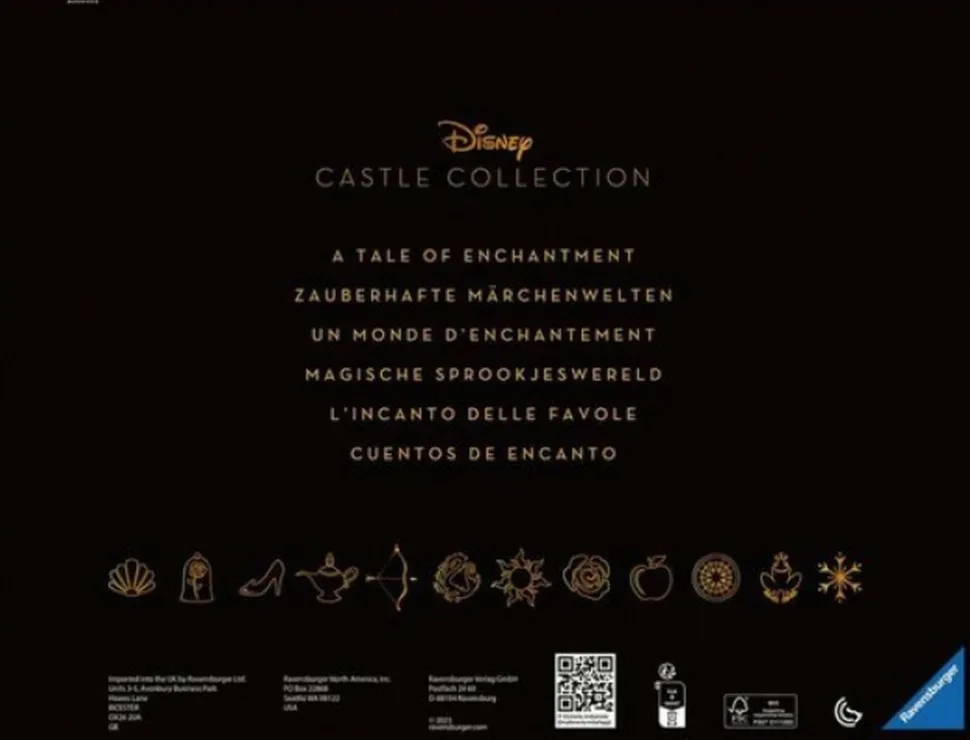 Ravensburger - Legpuzzel - Disney Castles Aurora - 1000 stukjes