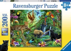 Ravensburger - Legpuzzel - Dieren in de Jungle - 200 stukjes