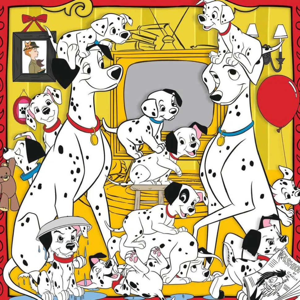 Ravensburger - Legpuzzel - Disney Multiproperty - 3x49 stukjes