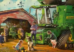 Ravensburger - Legpuzzel - John Deere Toen en Nu - 1000 stukjes