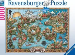 Ravensburger - Legpuzzel - Geheimzinnig Atlantis - 1000 stukjes