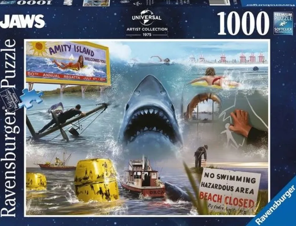 Ravensburger - Legpuzzel - Jaws - 1000 stukjes