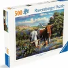 Ravensburger - Legpuzzel - Loving Longhorns - 500 stukjes