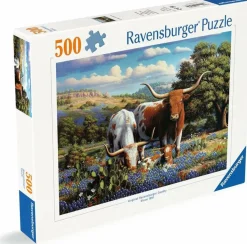 Ravensburger - Legpuzzel - Loving Longhorns - 500 stukjes