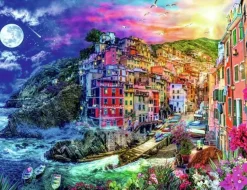 Ravensburger - Legpuzzel - Kleurrijk Cinque Terre - 2000 stukjes