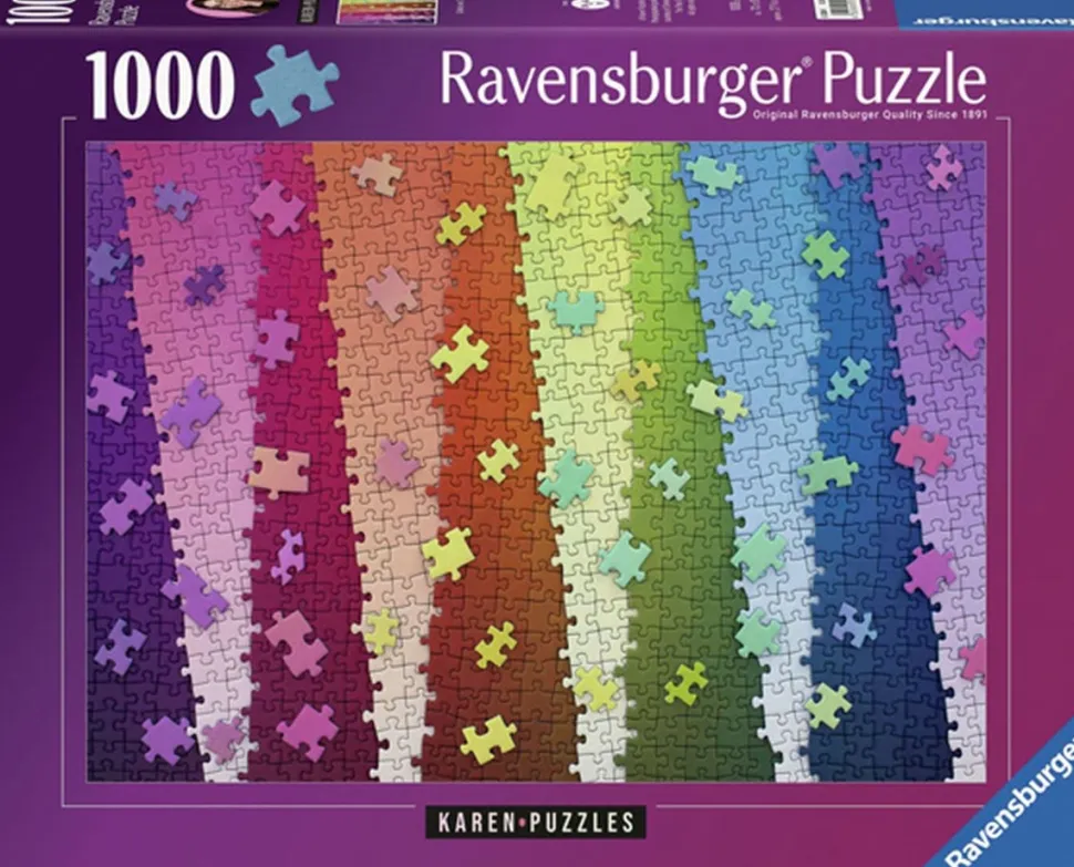 Ravensburger - Legpuzzel - Karen Puzzles - Colour By Colour - 1000 stukjes