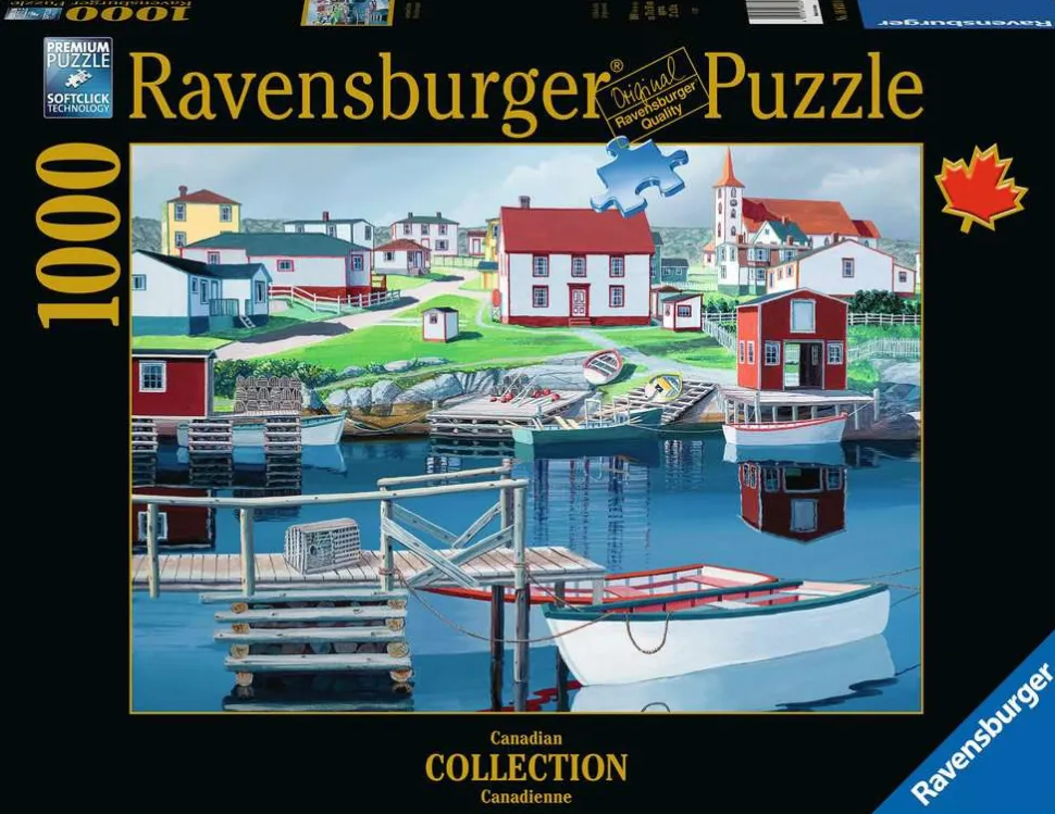 Ravensburger - Legpuzzel - Haven in Greenspond - 1000 stukjes