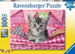 Ravensburger - Legpuzzel - Schattig Katje - 100 stukjes