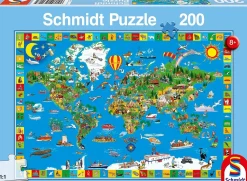 Schmidt - Legpuzzel - Geweldige Wereld - 200 stukjes