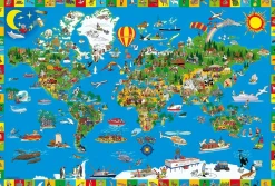 Schmidt - Legpuzzel - Geweldige Wereld - 200 stukjes