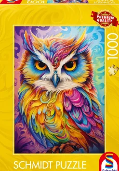 Schmidt - Legpuzzel - Uil In Papegaai-Outfit - 1000 stukjes