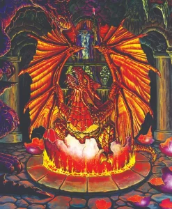 SunsOut - Legpuzzel - Birth of A Fire Dragon - 1000 stukjes