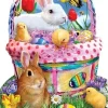 SunsOut - Legpuzzel - Bunny's Pasen Paasmand - 1000 stukjes