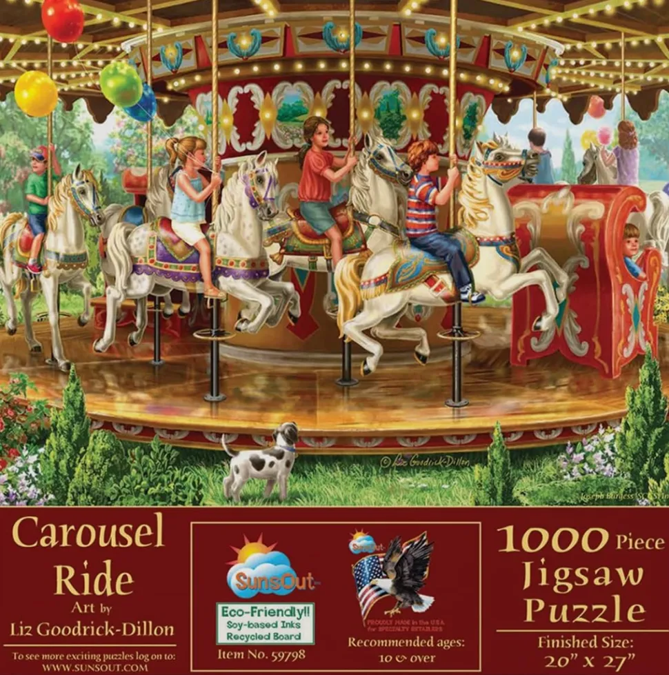 SunsOut - Legpuzzel - Carousel Ride - 1000 stukjes