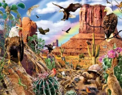 SunsOut - Legpuzzel - Desert Eagles - 1000 stukjes