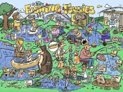 SunsOut - Legpuzzel - Fishing Funnies - 1000 stukjes