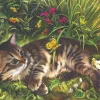 SunsOut - Legpuzzel - Garden Kitten Play - 1000 stukjes