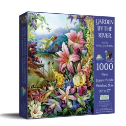 SunsOut - Legpuzzel - Garden by the River - 1000 stukjes