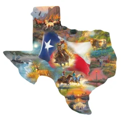 SunsOut - Legpuzzel - Images of Texas - 1000 stukjes
