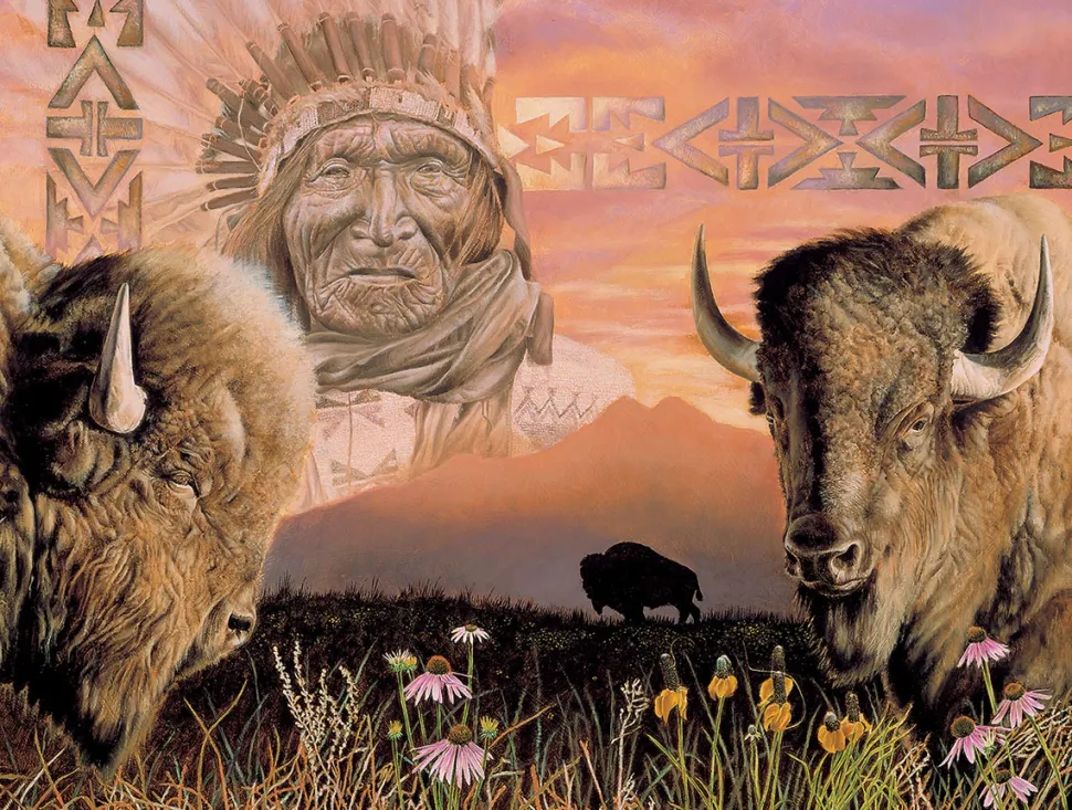 SunsOut - Legpuzzel - Keeper of the Plains - 500 XL stukjes