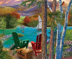 SunsOut - Legpuzzel - Lakeside View - 1000 stukjes