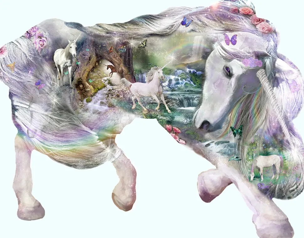 SunsOut - Legpuzzel - Mystical Unicorn - 1000 stukjes