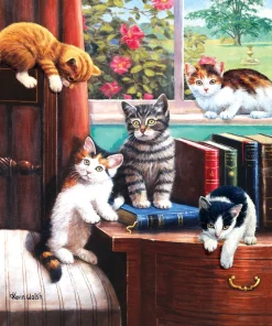 SunsOut - Legpuzzel - Playtime in the Study - 1000 stukjes