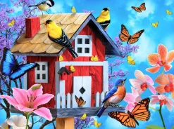 SunsOut - Legpuzzel - Red Birdhouse - 1000 stukjes