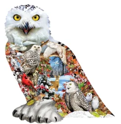 SunsOut - Legpuzzel - Snowy Owl - 650 stukjes