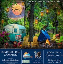 SunsOut - Legpuzzel - Summertime Camping - 500XL stukjes