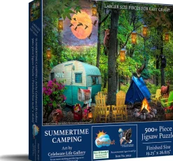 SunsOut - Legpuzzel - Summertime Camping - 500XL stukjes