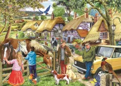 The House of Puzzles - Legpuzzel - Knight Train - 500 XL stukjes