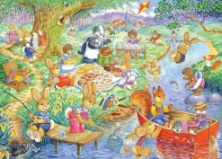 The House of Puzzles - Legpuzzel - Picnic Time - 80 stukjes