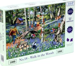 The House of Puzzles - Legpuzzel - Find No.18 Walk in the Woods - 1000 stukjes