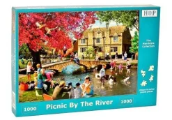 The House of Puzzles - Legpuzzel - Picnic by The River - Czes Pachela - 1000 stukjes