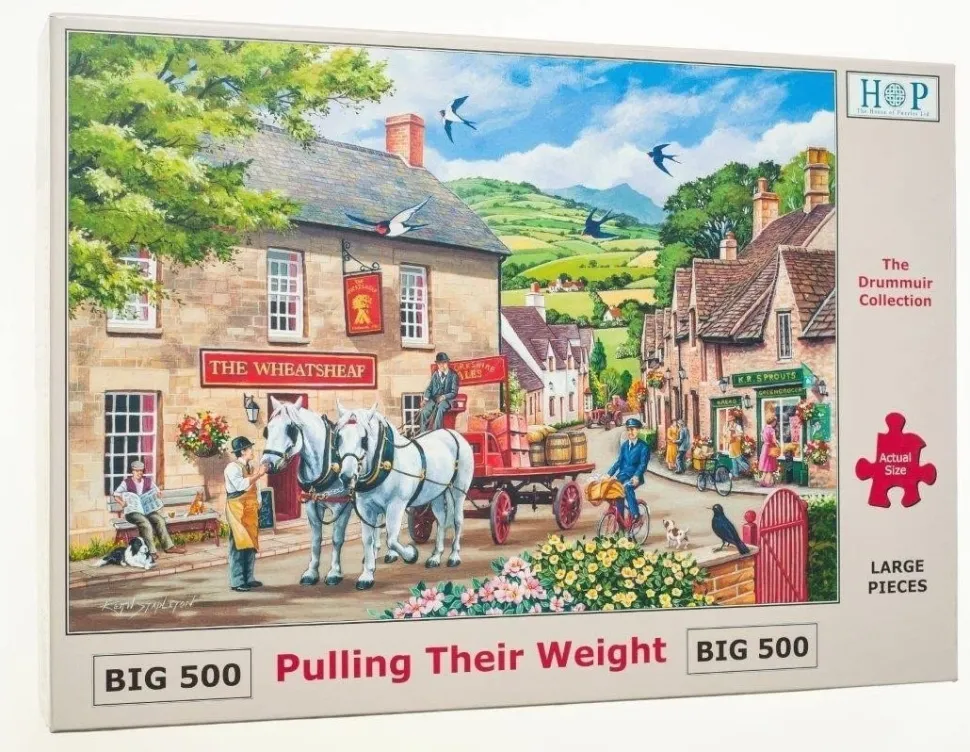 The House of Puzzles - Legpuzzel - Pulling Their Weight - 500 XL stukjes