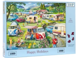 The House of Puzzles - Legpuzzel - Happy Holidays - 1000 stukjes