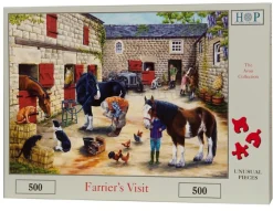 The House of Puzzles - Legpuzzel - Farrier's Visit - 500 stukjes