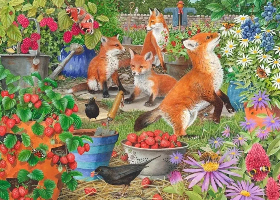 The House of Puzzles - Legpuzzel - Foxy Ladies - 1000 stukjes