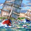 The House of Puzzles - Legpuzzel - Tall Ships - 1000 stukjes