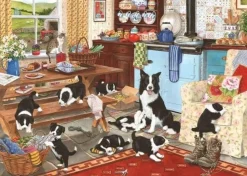 The House of Puzzles - Legpuzzel - Collie Wobbles - 1000 stukjes